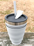 Collapsible 16oz Drink Tumbler